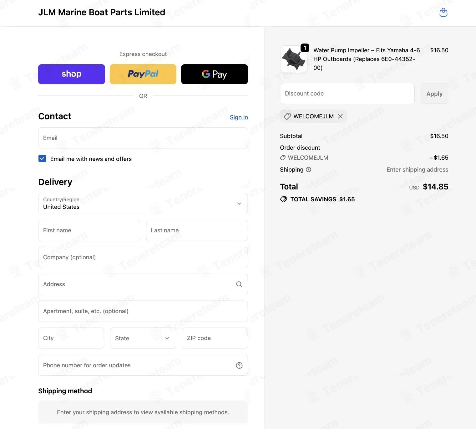 JLM Marine coupon code tested September 2026 – Coupons Scout
