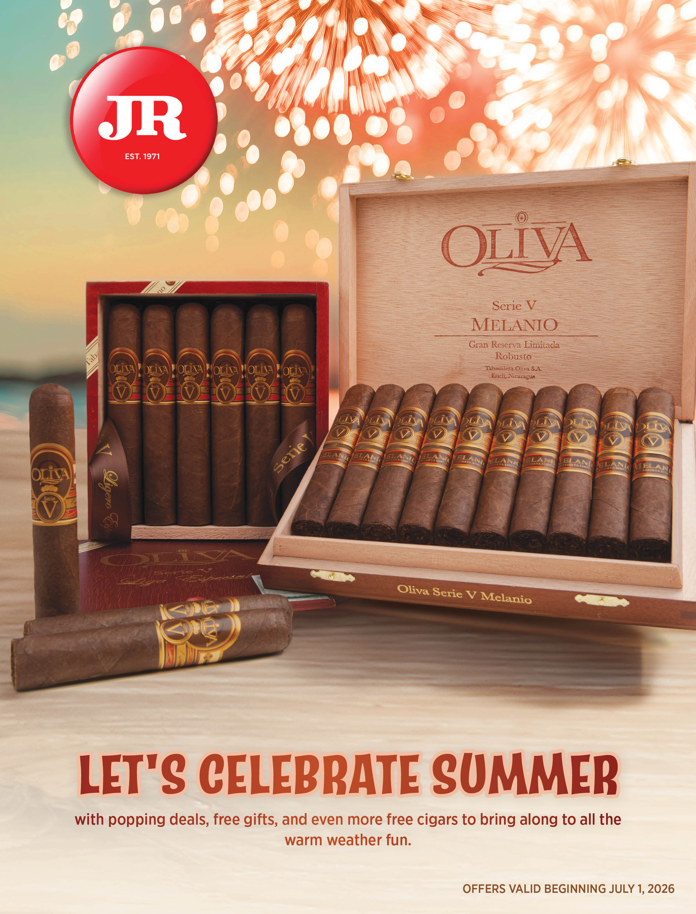 JR Cigars official product July 2026
