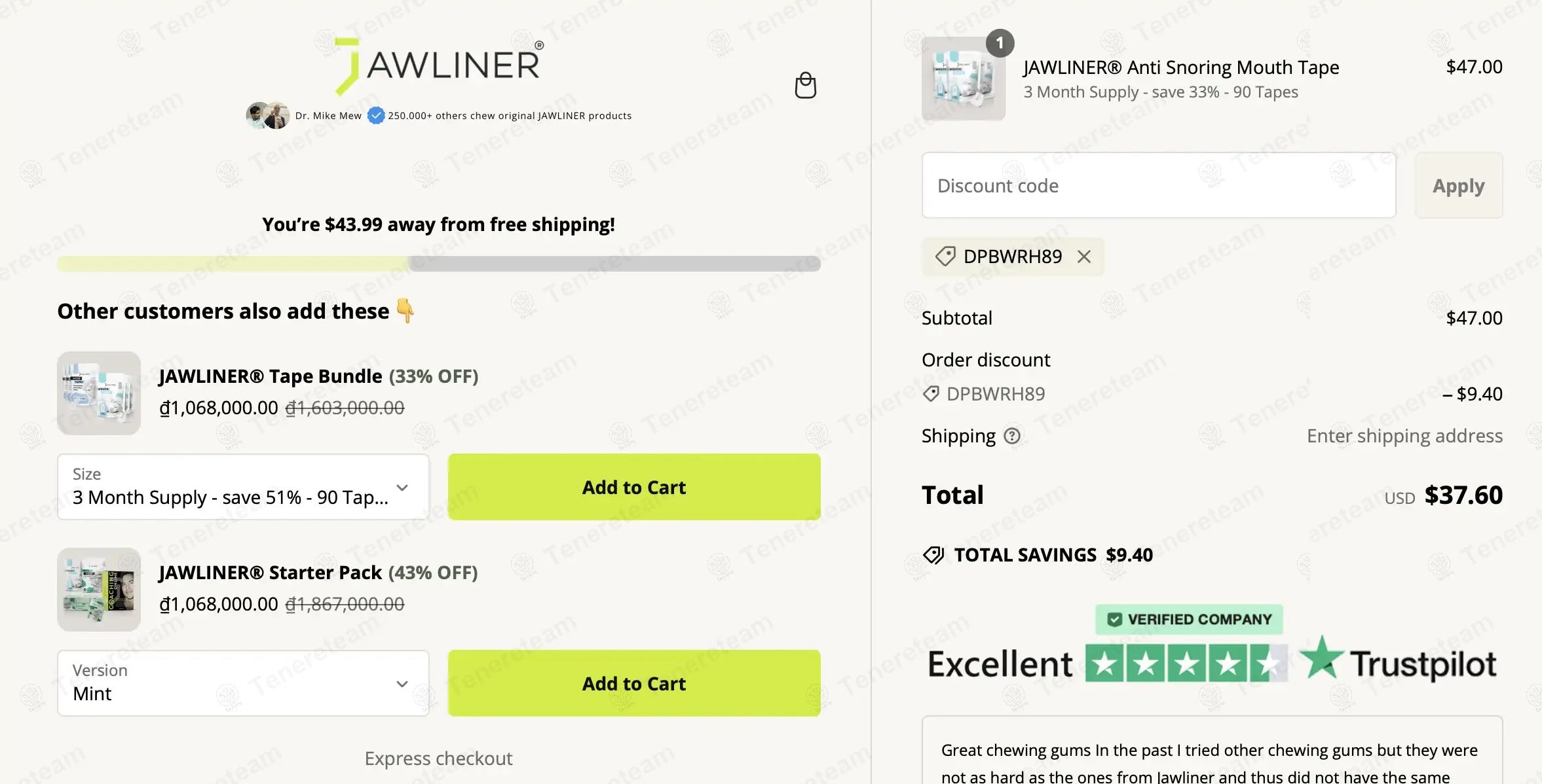 Jawliner coupon code tested September 2026 – Coupons Scout