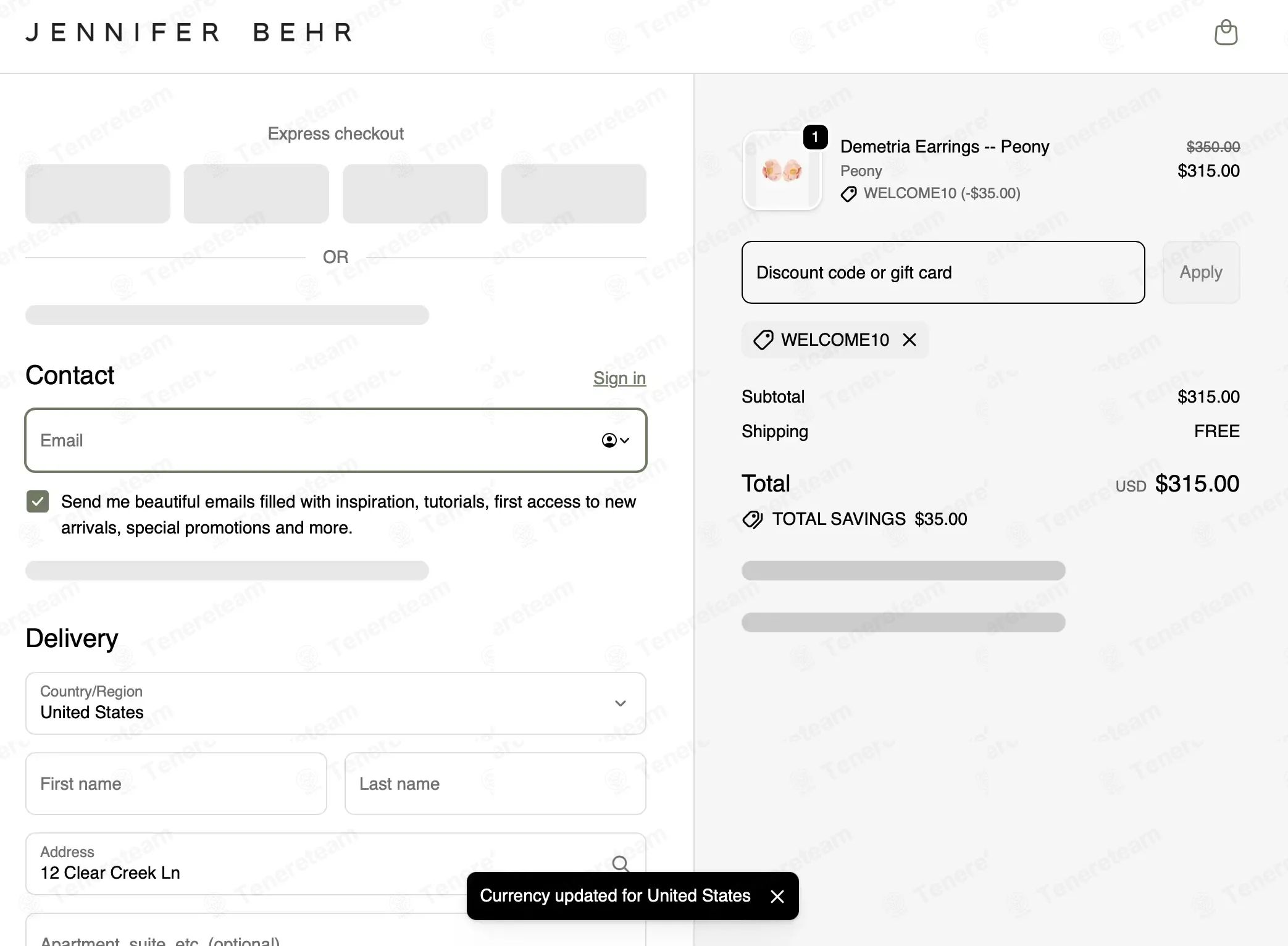 Jennifer Behr coupon code tested July 2026 – Coupons Scout