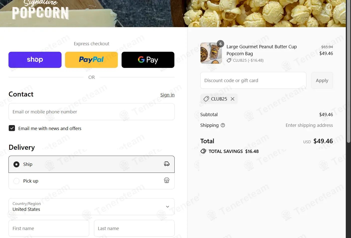 Just Popped Popcorn coupon code tested July 2026 – Coupons Scout