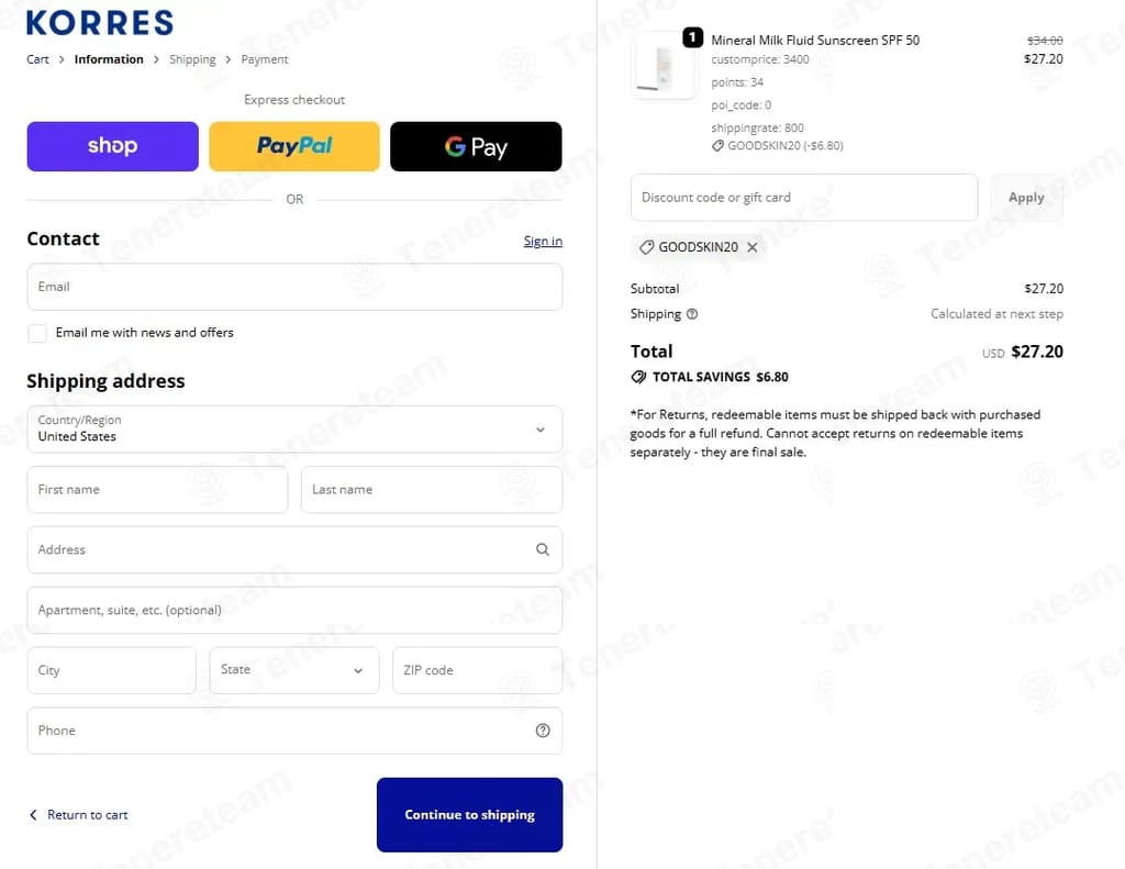 KORRES coupon code tested July 2026 – Coupons Scout