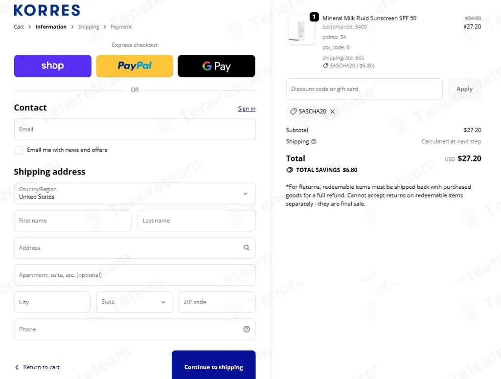 KORRES coupon code tested July 2026 – Coupons Scout