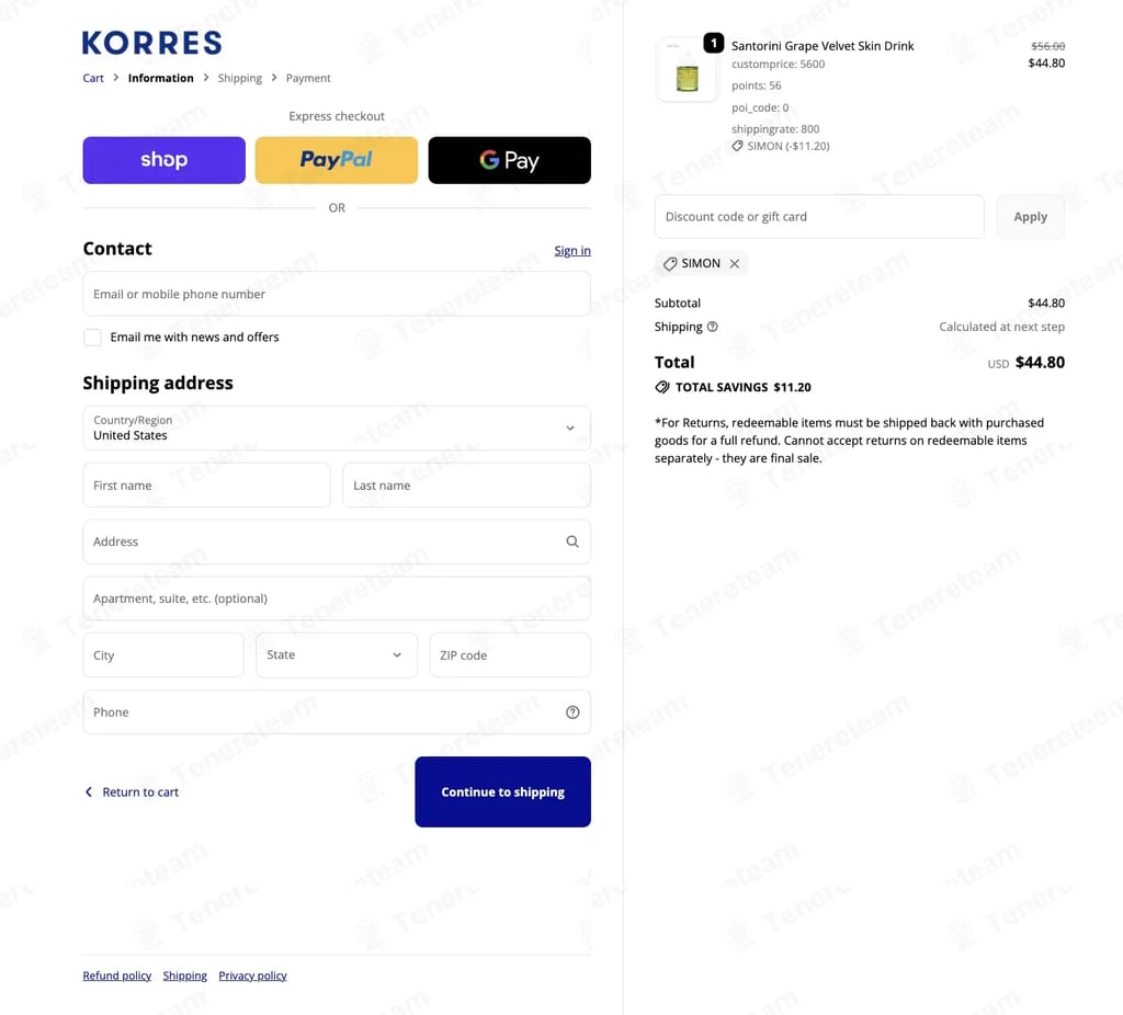 KORRES coupon code tested July 2026 – Coupons Scout