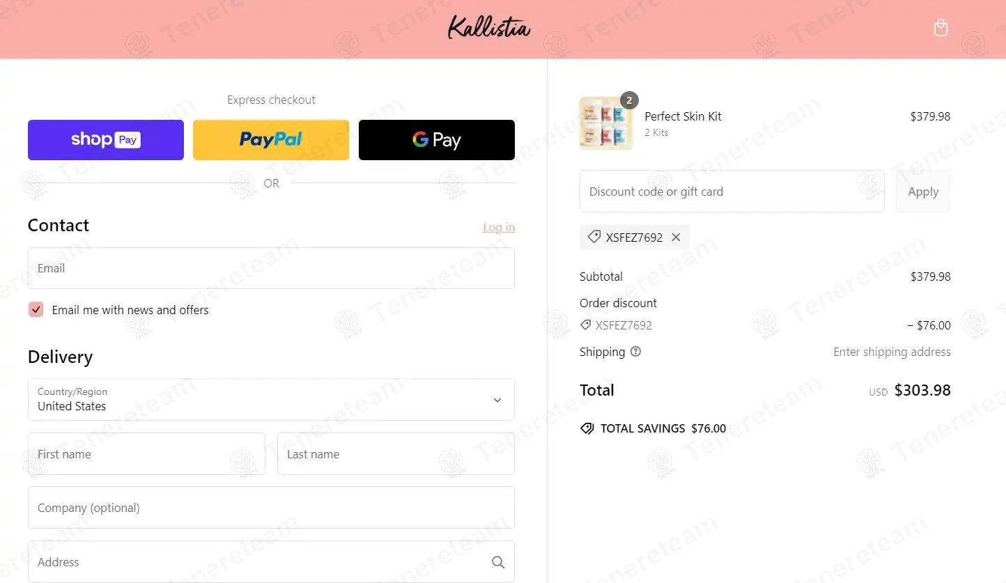 Kallinz coupon code tested July 2026 – Coupons Scout