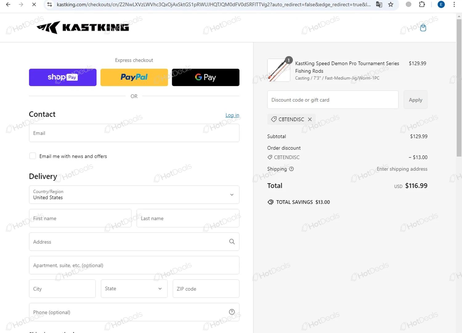 KastKing coupon code tested July 2026 – Coupons Scout