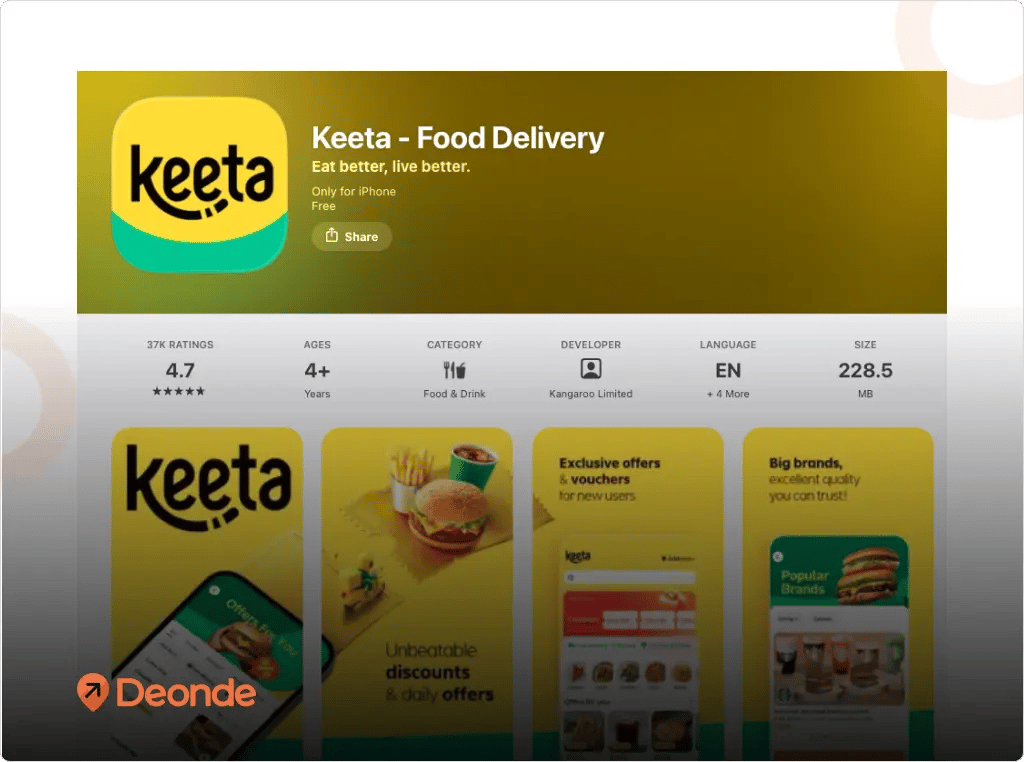 Keeta KSA official product July 2026