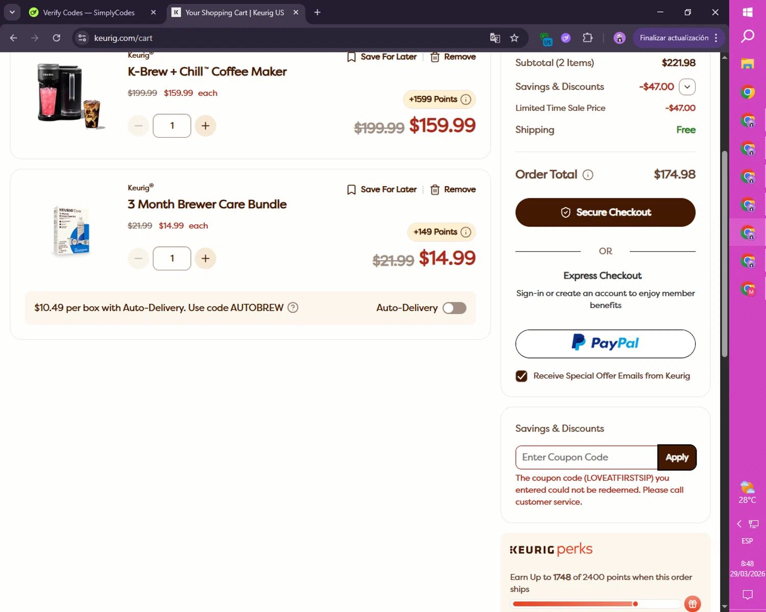 Keurig coupon code tested September 2026 – Coupons Scout