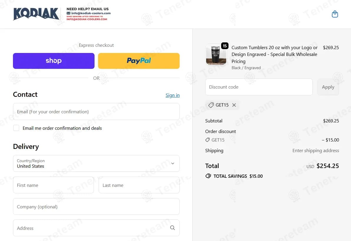 Kodiak-Wholesale coupon code tested July 2026 – Coupons Scout