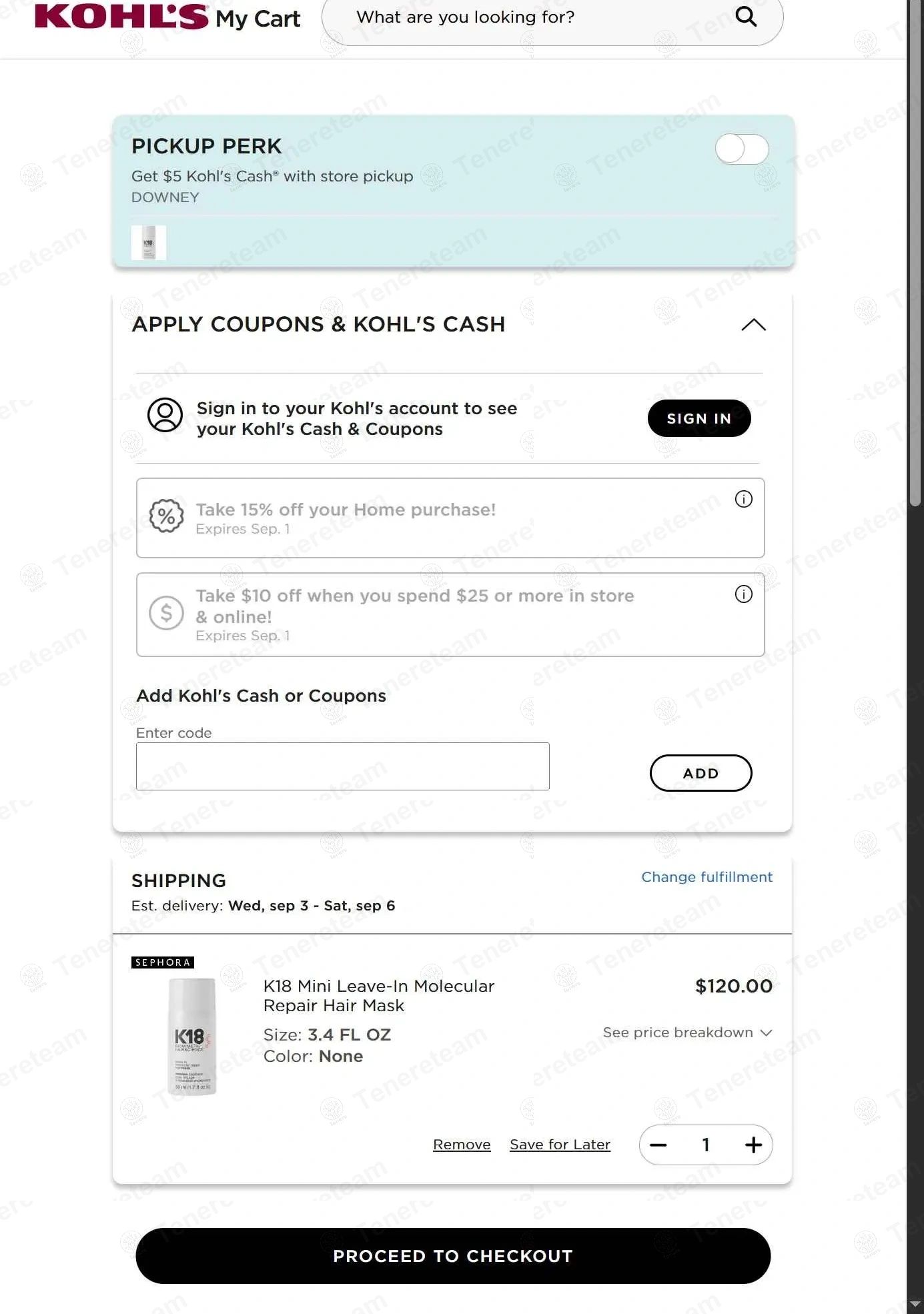 Kohl's coupon code tested September 2026 – Coupons Scout