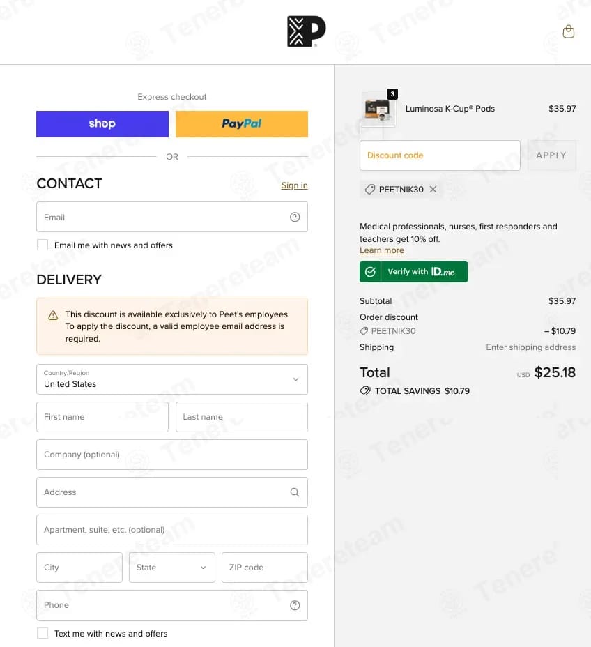 L'OR UK coupon code tested July 2026 – Coupons Scout