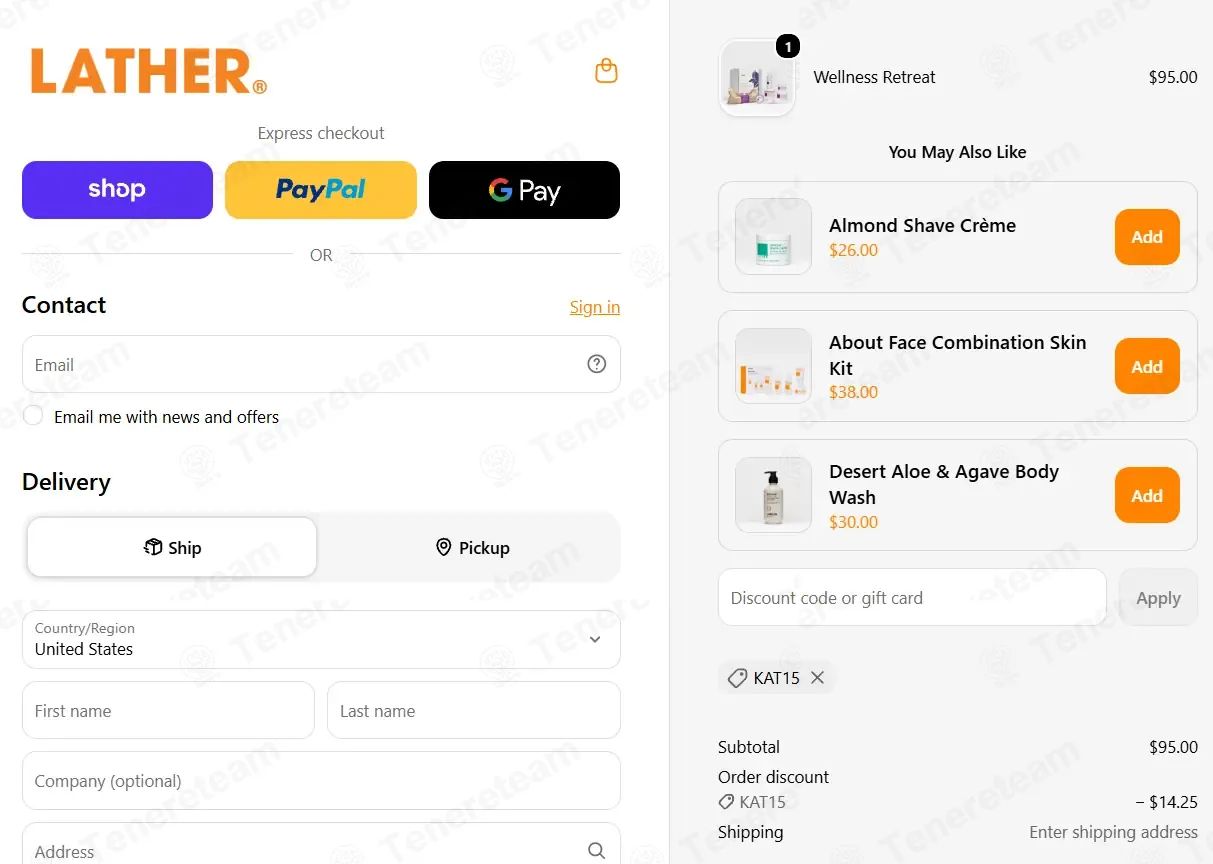 Lather coupon code tested July 2026 – Coupons Scout