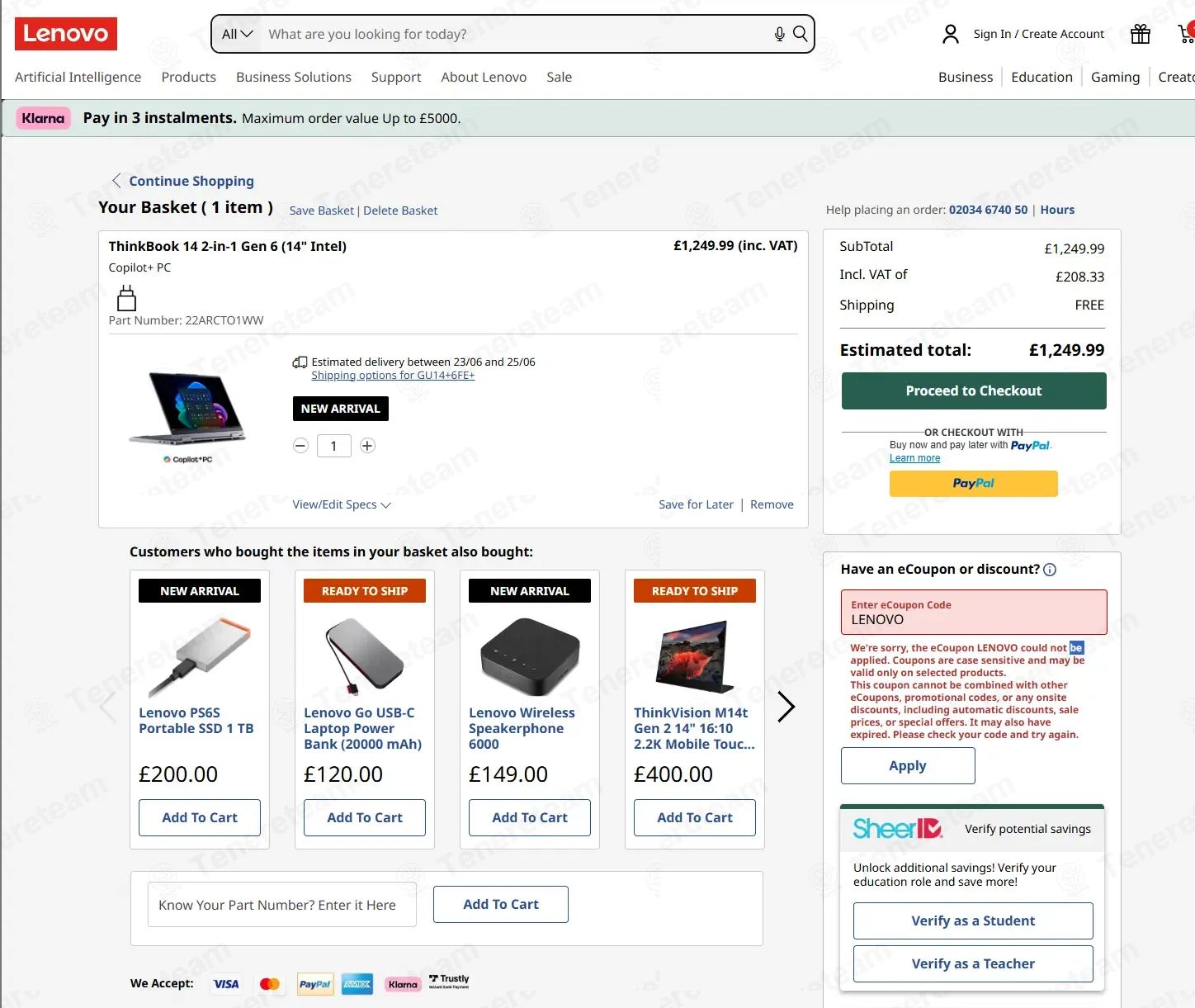 Lenovo Colombia coupon code tested July 2026 – Coupons Scout
