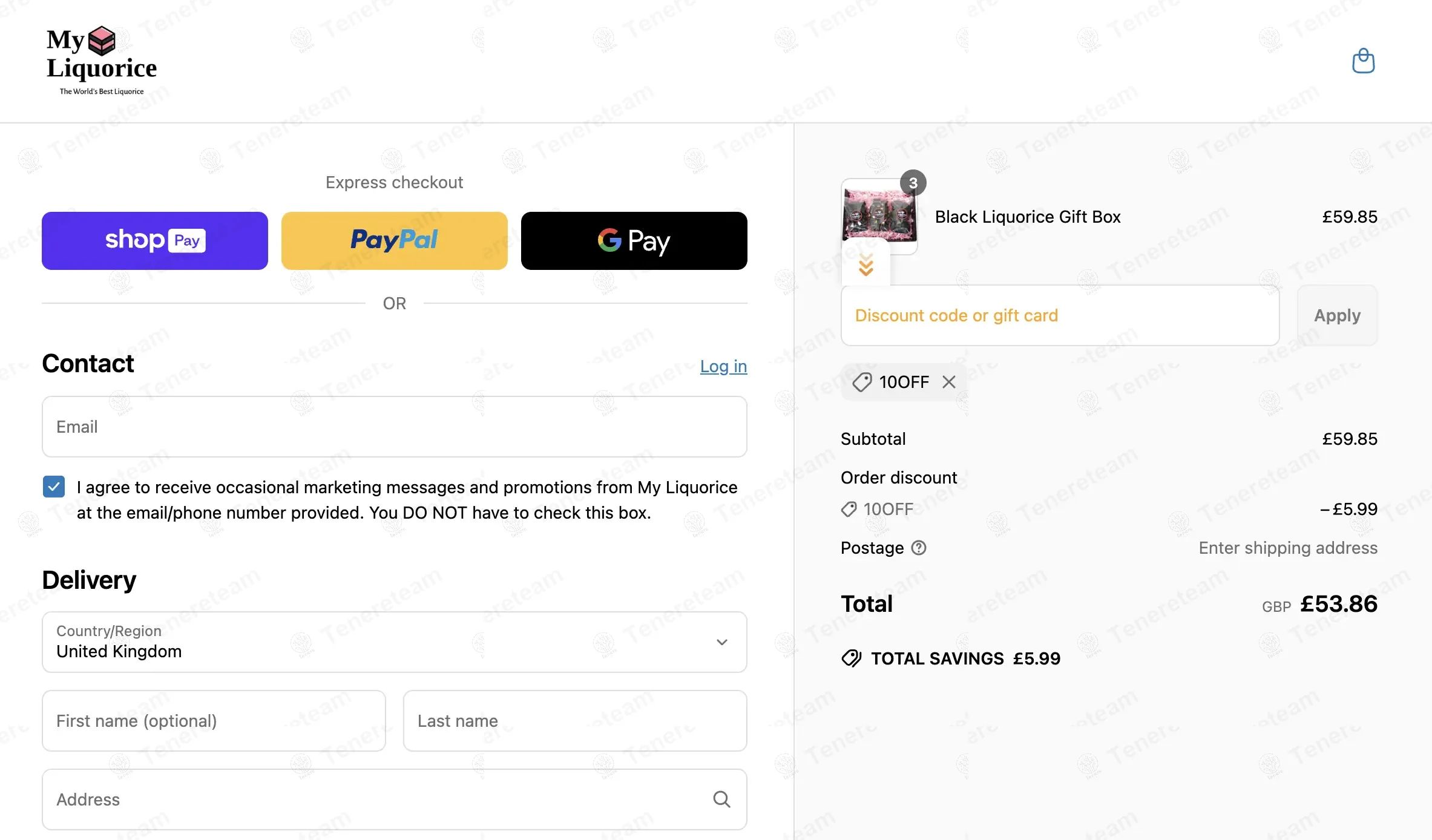 LetterboxLiquorice coupon code tested July 2026 – Coupons Scout