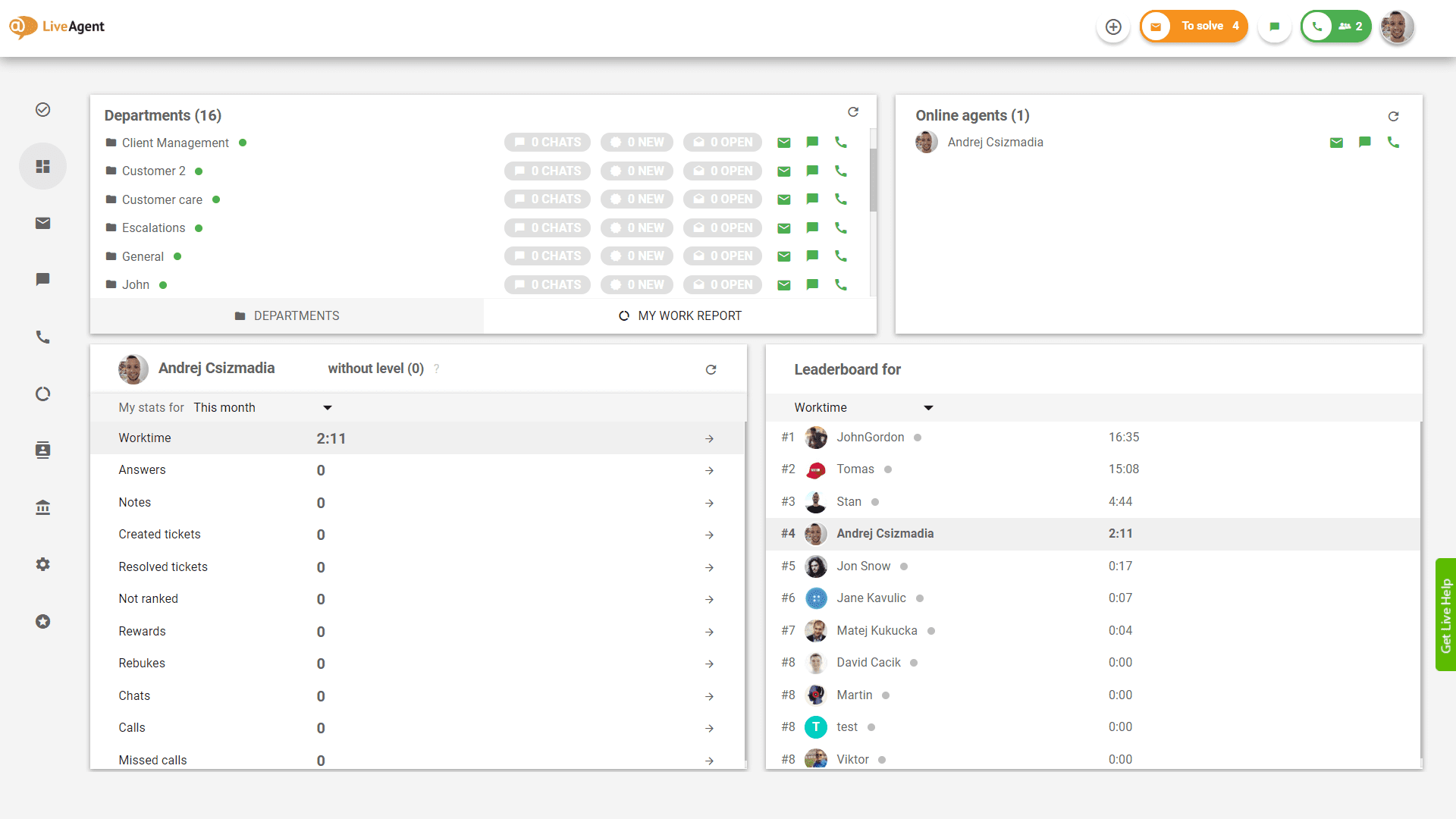 LiveAgent official product July 2026