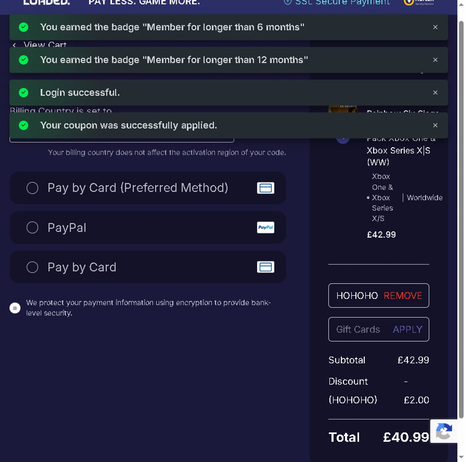 Loaded CDkeys coupon code tested September 2026 – Coupons Scout