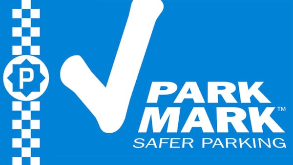 Park Mark police-accredited security award badge for UK certified car parks