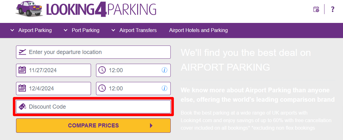 Looking4Parking coupon code tested July 2026 – Coupons Scout