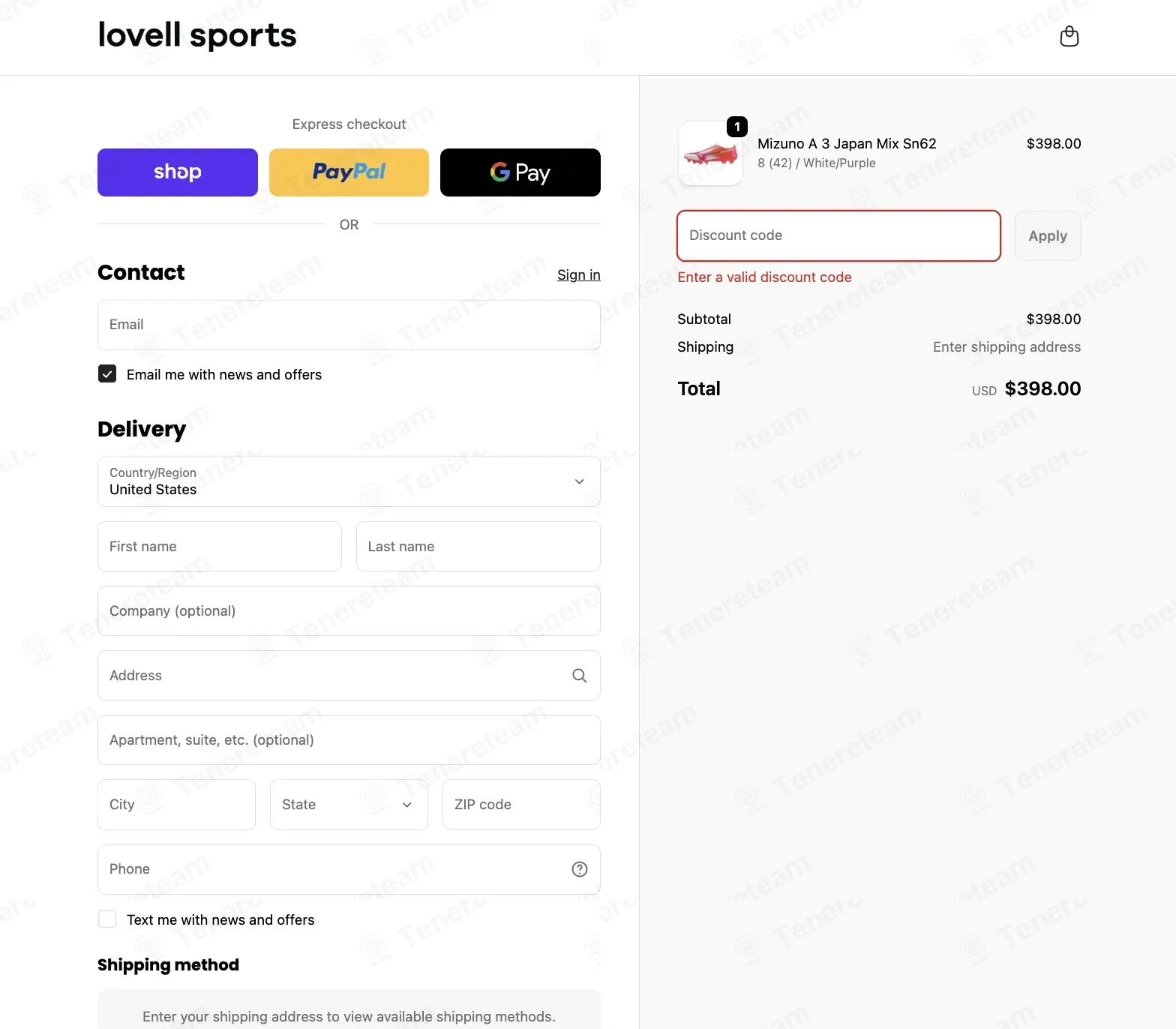 Lovell Sports coupon code tested July 2026 – Coupons Scout