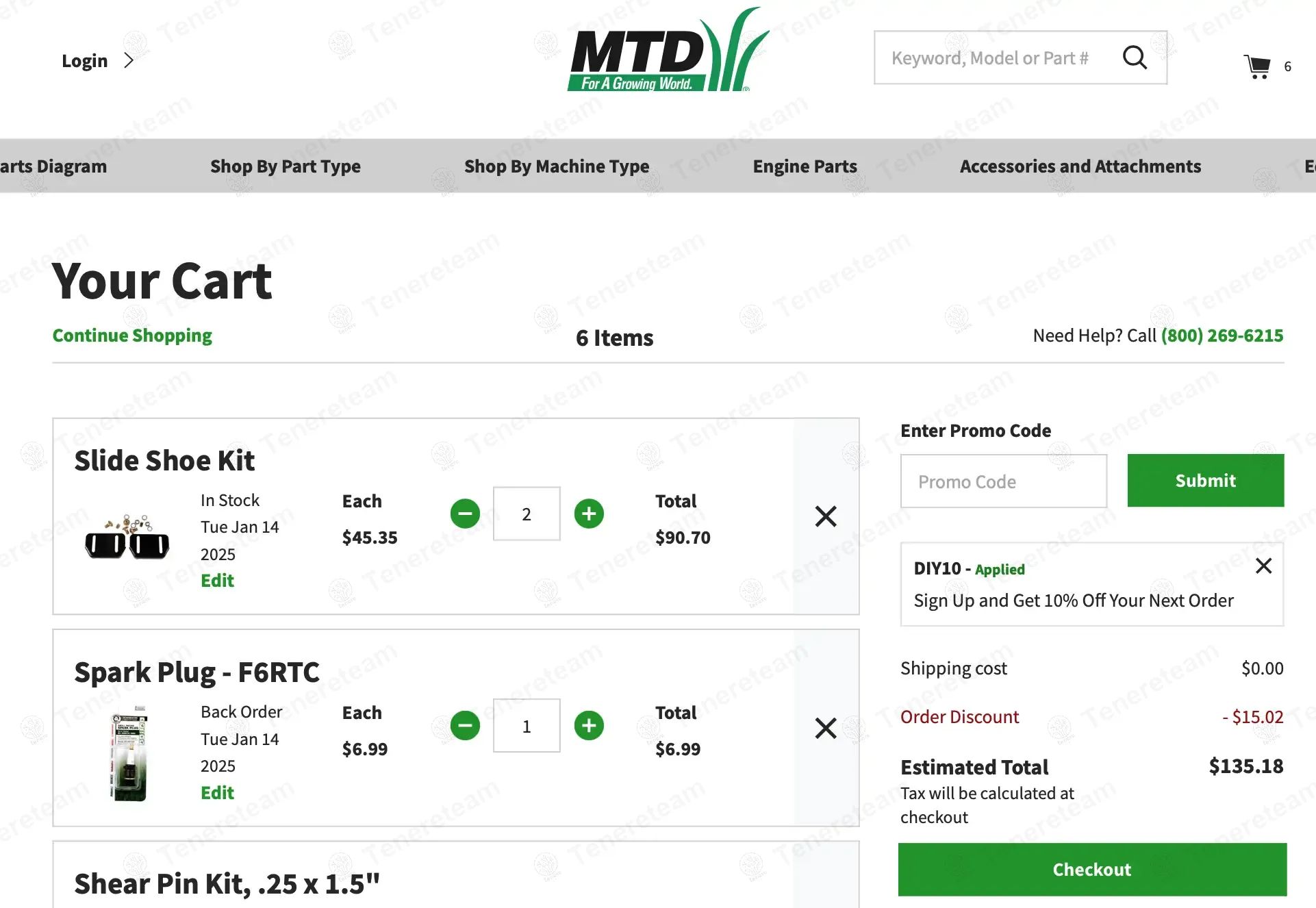 MTD Parts coupon code tested July 2026 – Coupons Scout