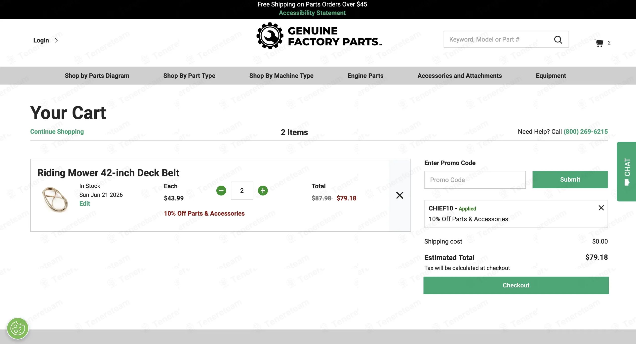 MTD Parts coupon code tested July 2026 – Coupons Scout