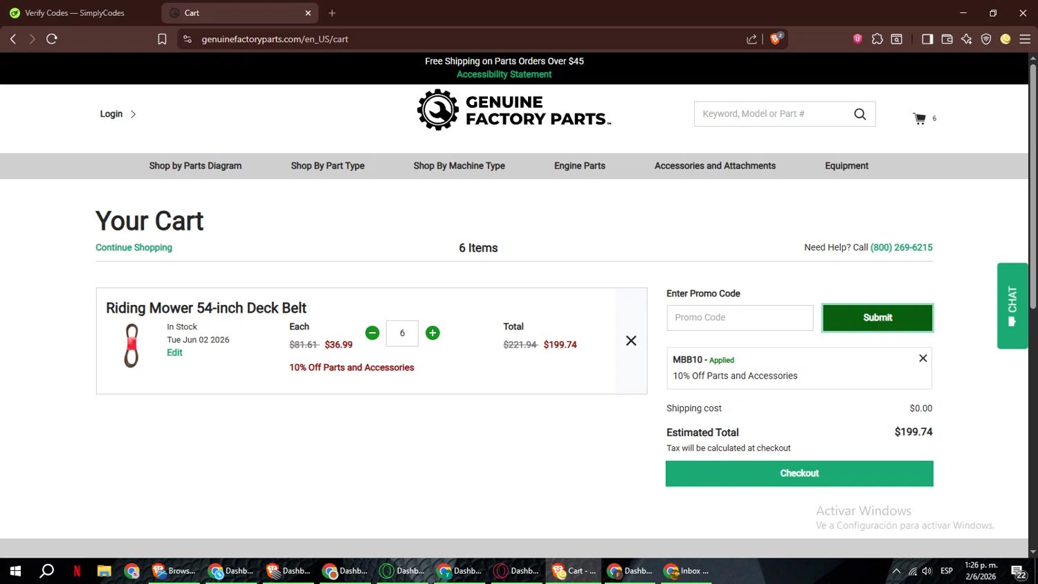 MTD Parts coupon code tested July 2026 – Coupons Scout