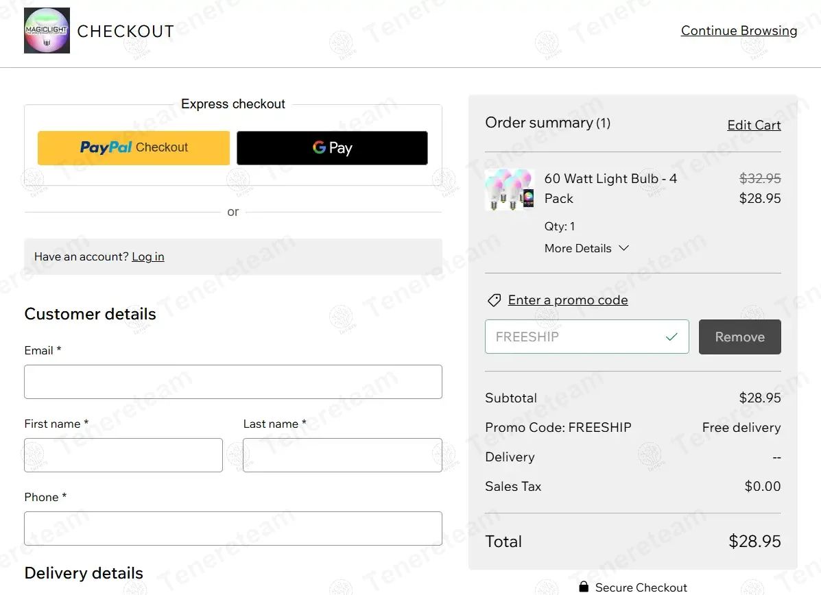 Magic Light coupon code tested September 2026 – Coupons Scout
