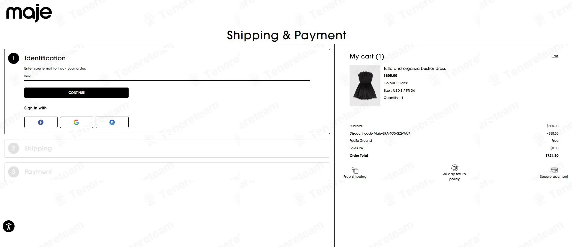 Maje US coupon code tested July 2026 – Coupons Scout