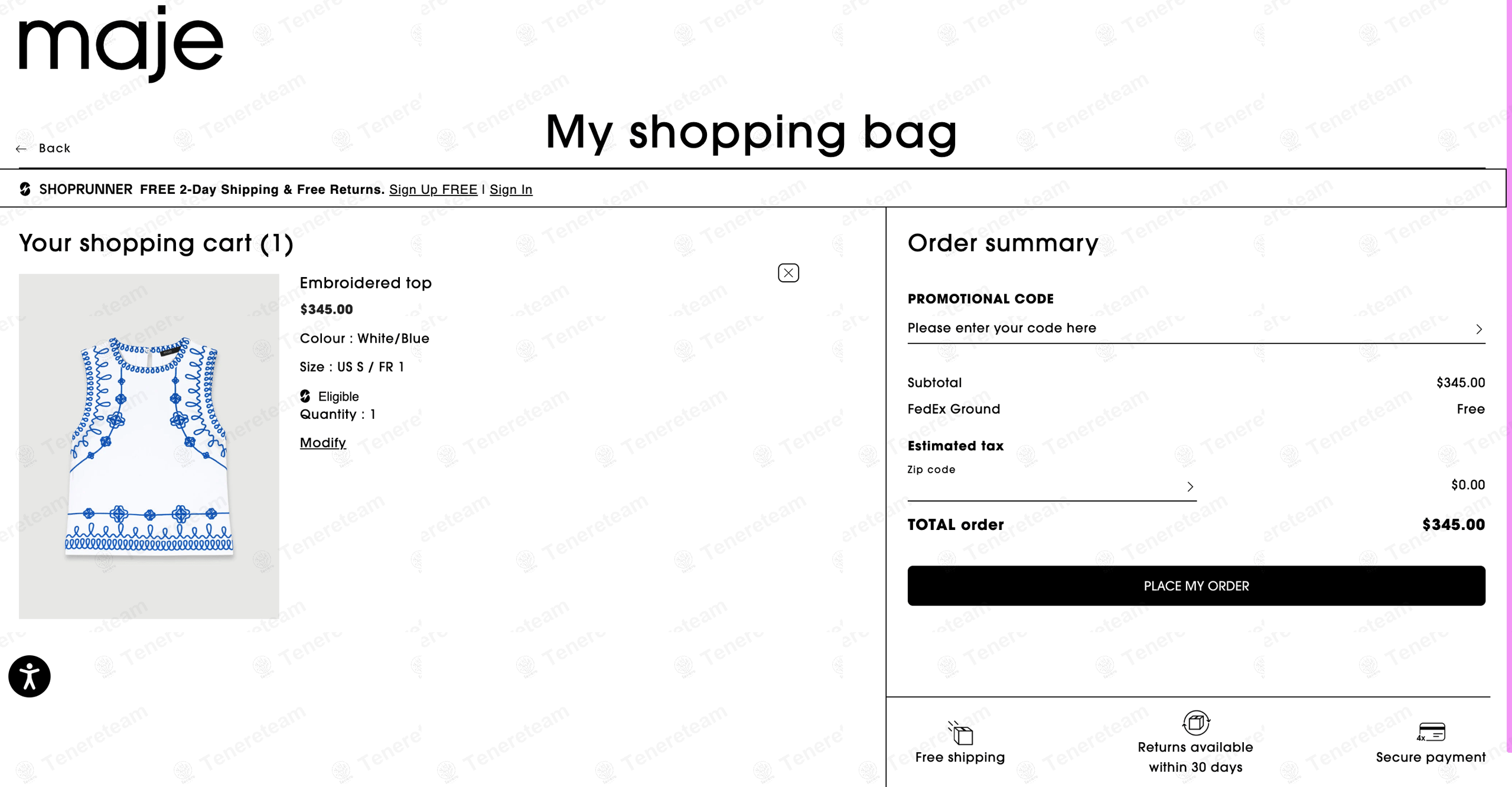 Maje US coupon code tested July 2026 – Coupons Scout
