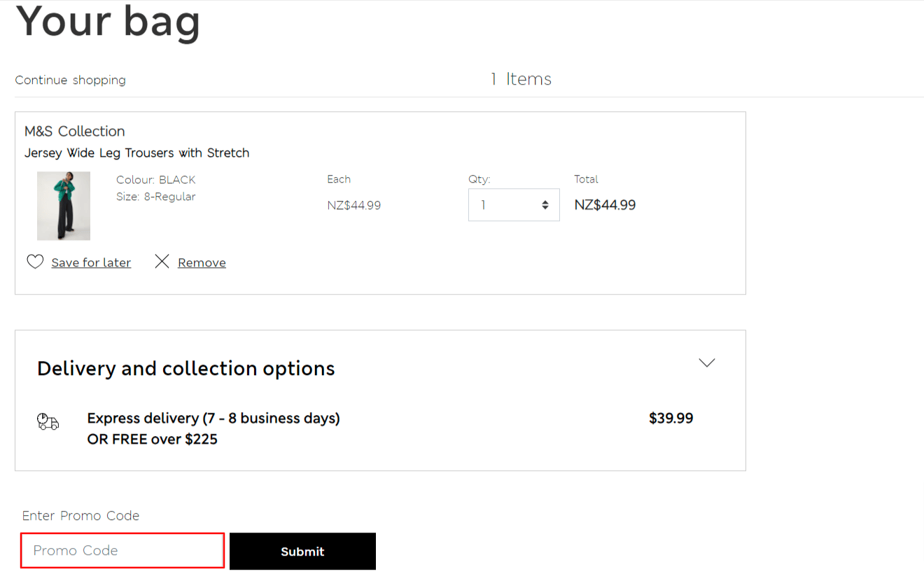 Marks and Spencer coupon code tested September 2026 – Coupons Scout