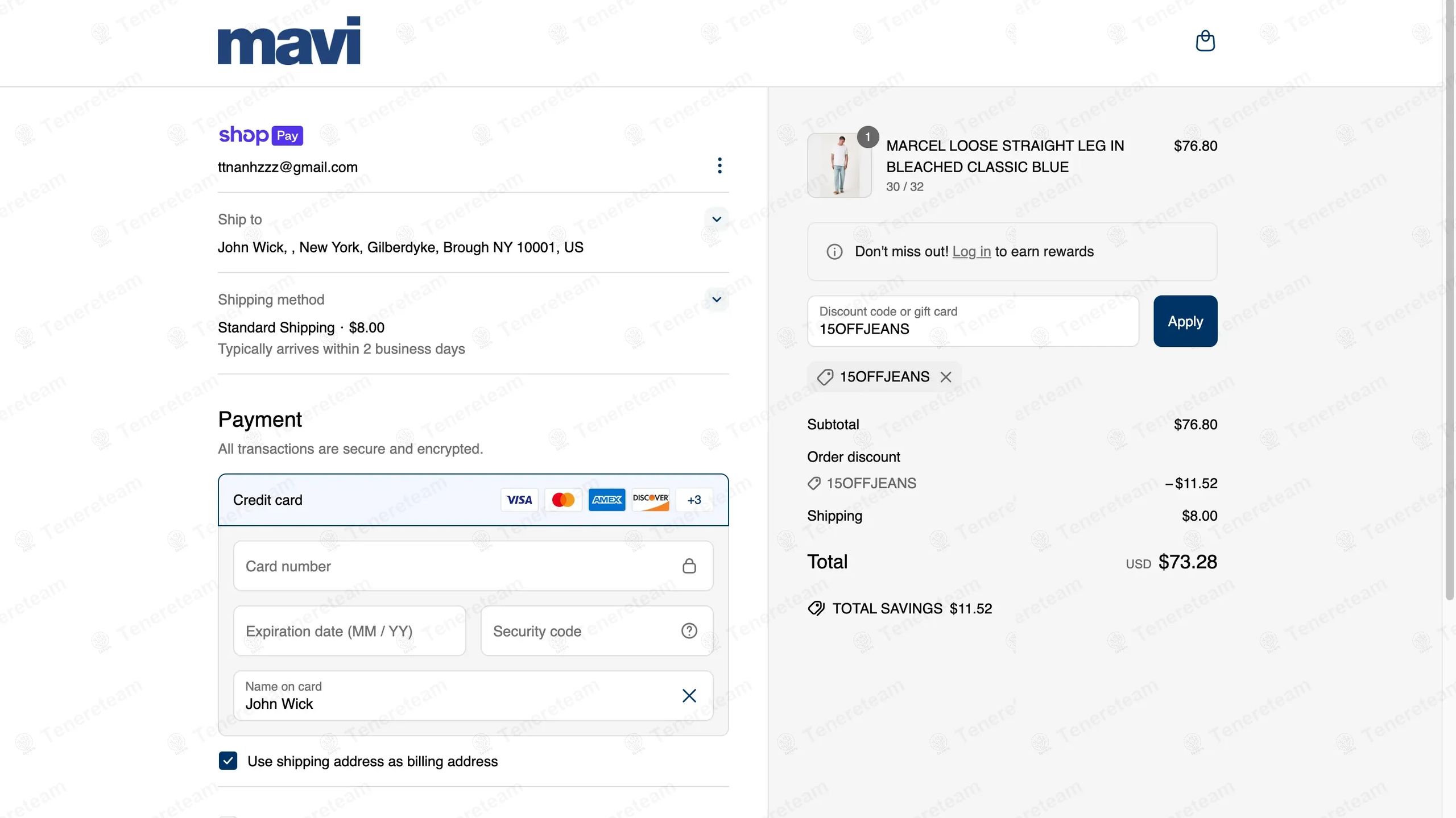 Mavi Jeans CA coupon code tested July 2026 – Coupons Scout