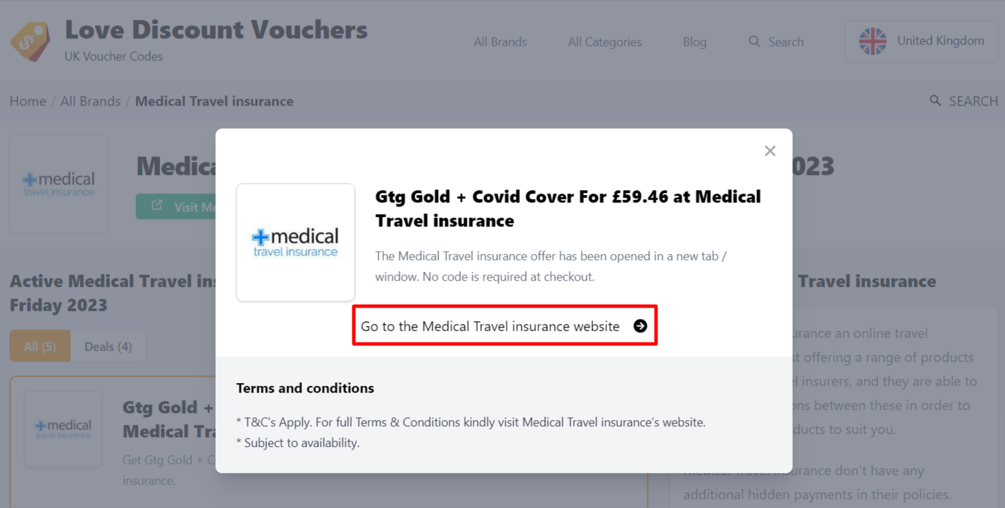 Medical Travel Insurance coupon code tested July 2026 – Coupons Scout