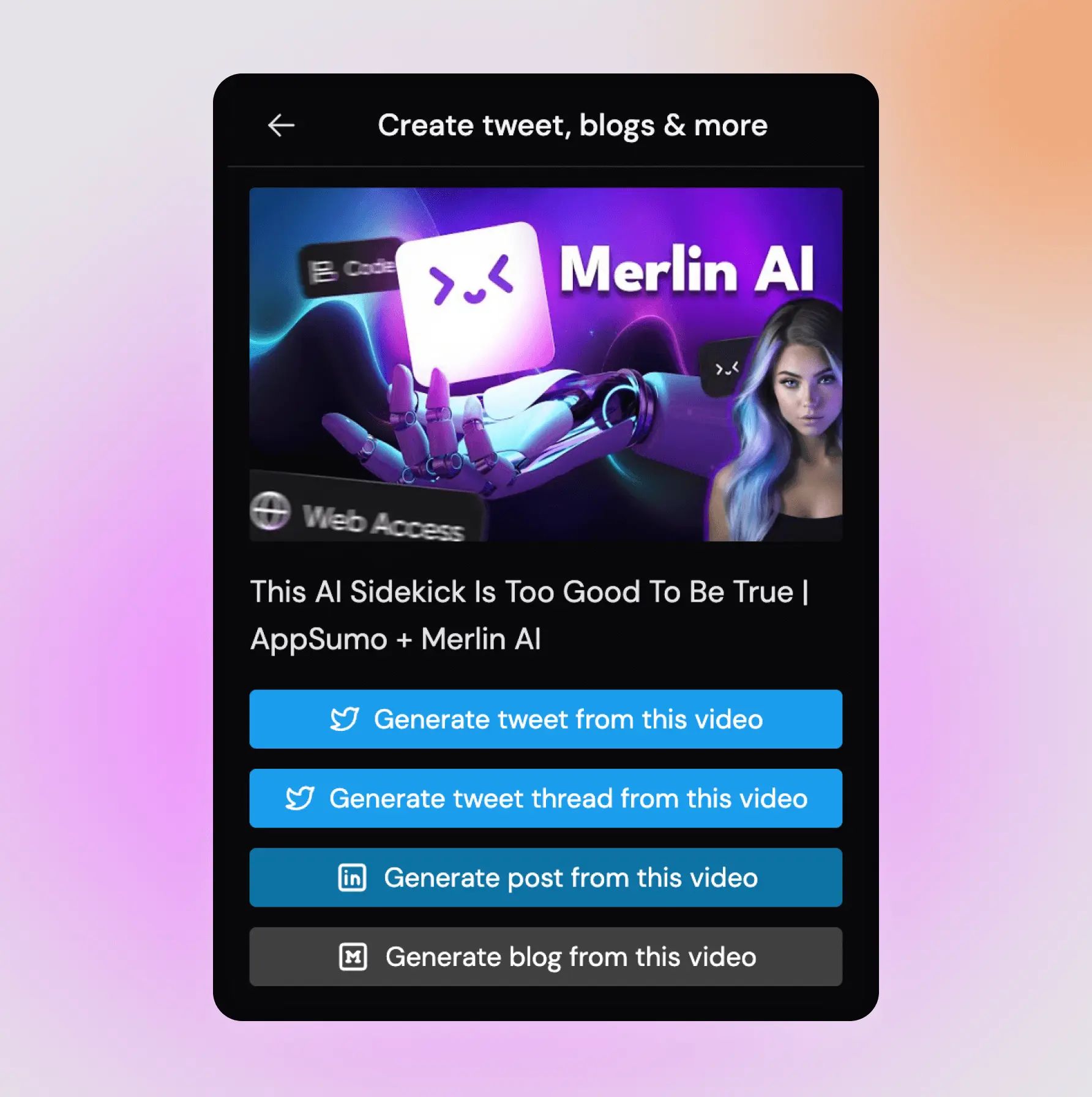 Merlin official product September 2026