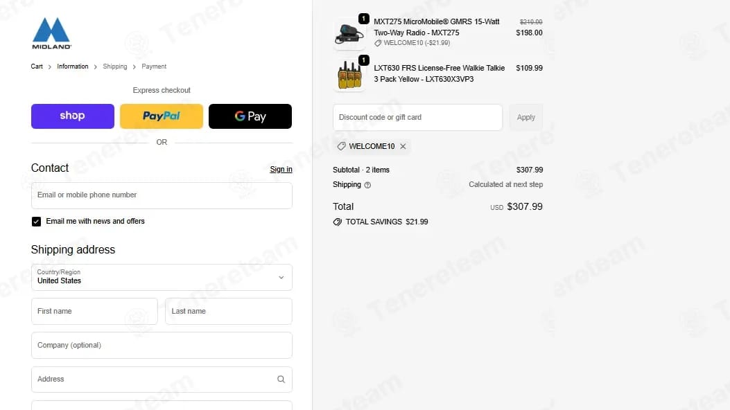 Midland Radio coupon code tested July 2026 – Coupons Scout