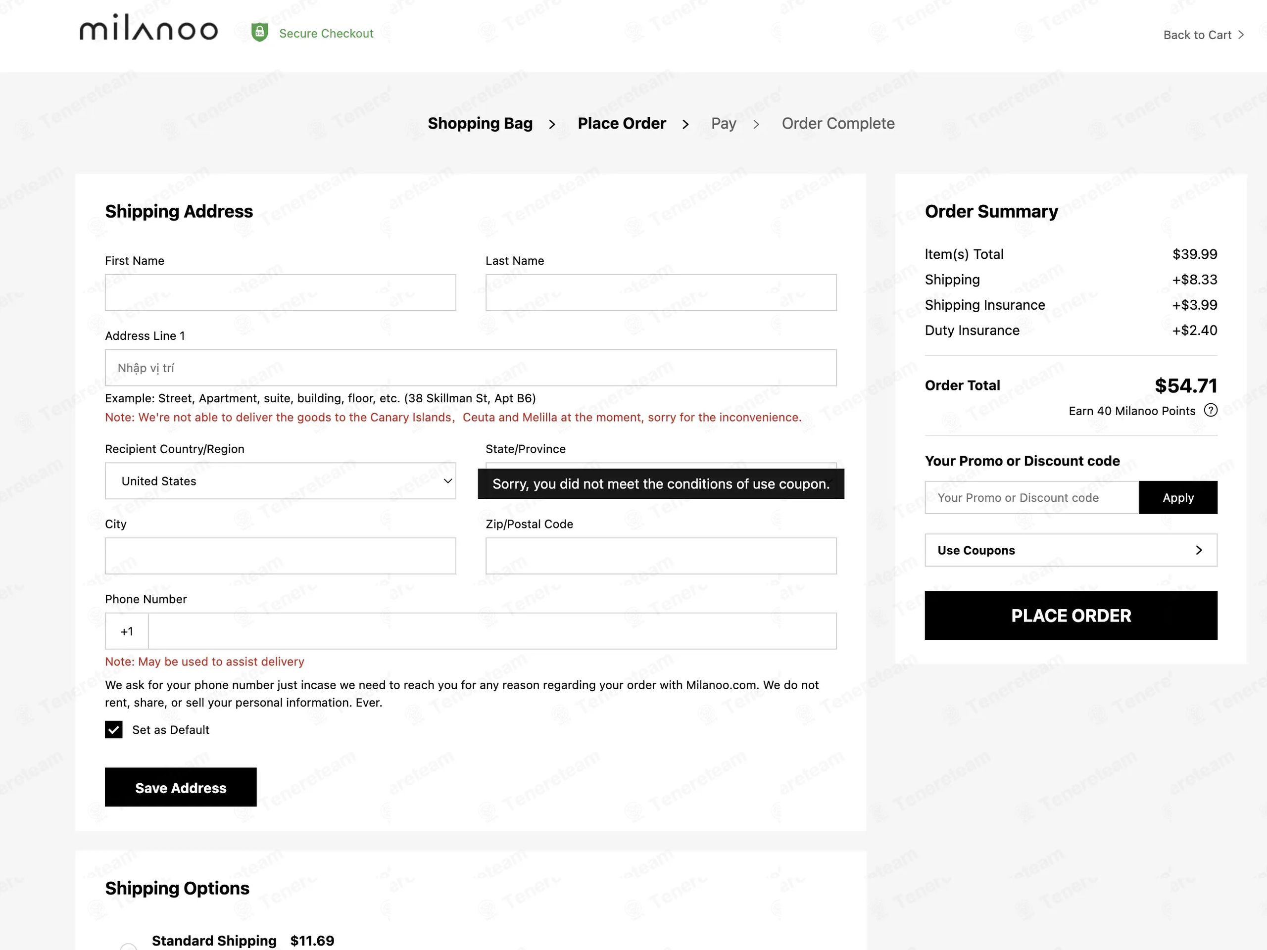 Milanoo IT coupon code tested July 2026 – Coupons Scout