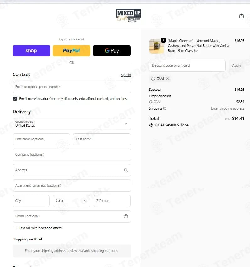 Mixed Up Nut Butter coupon code tested July 2026 – Coupons Scout