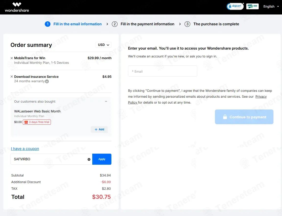 MobileTrans Mac coupon code tested July 2026 – Coupons Scout