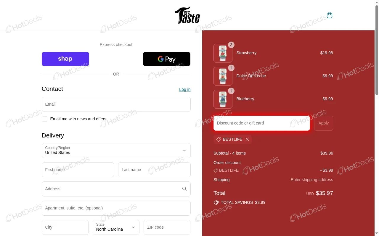 Mrs Hewitt coupon code tested August 2026 – Coupons Scout