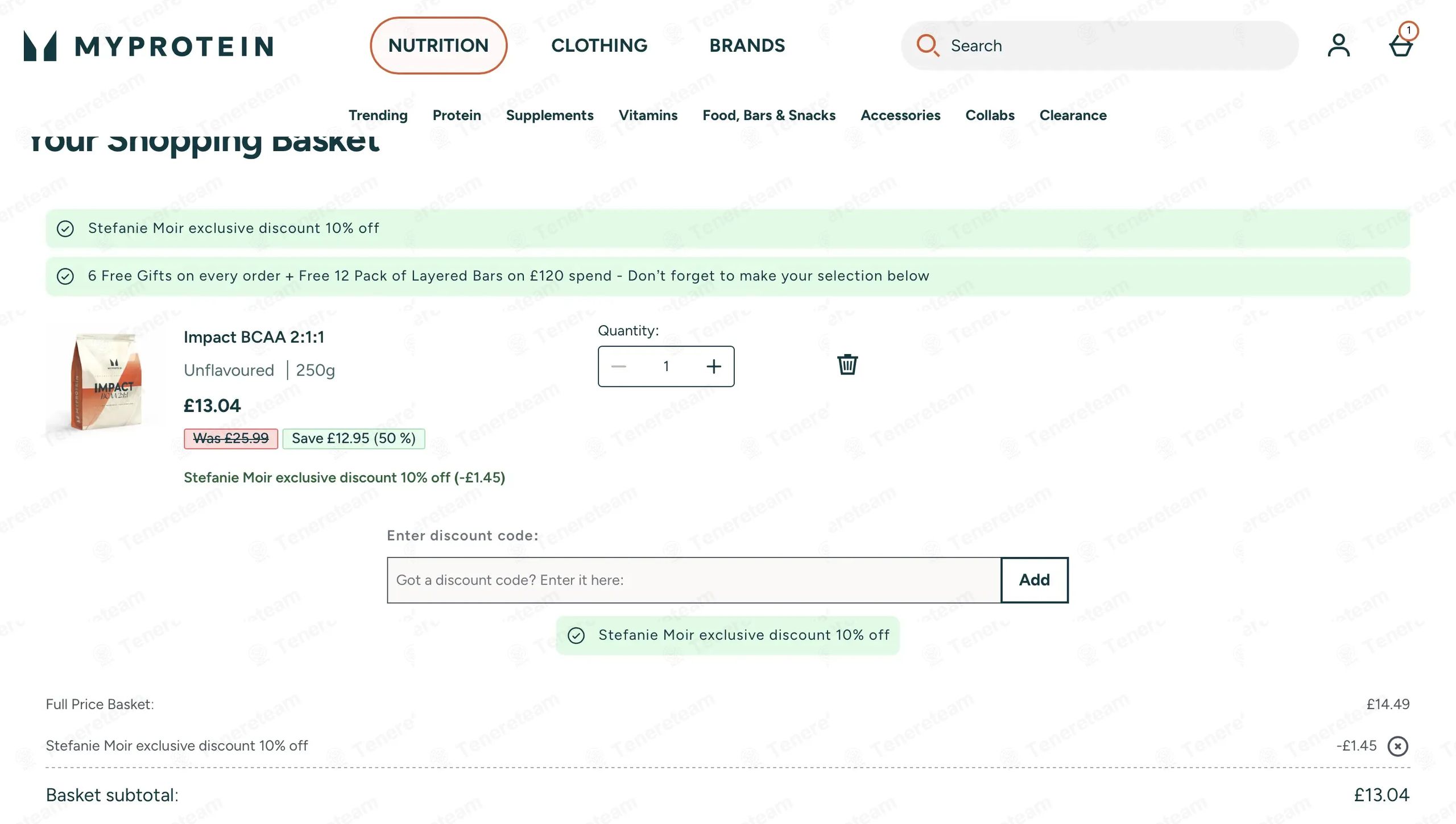 Myprotein DK coupon code tested July 2026 – Coupons Scout