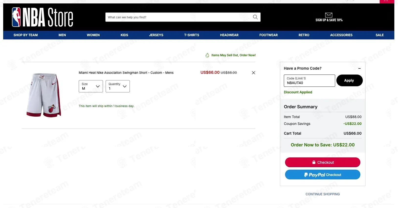 NBA Store coupon code tested September 2026 – Coupons Scout