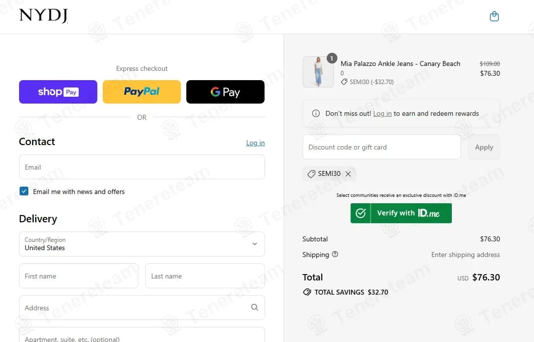 NYDJ coupon code tested July 2026 – Coupons Scout