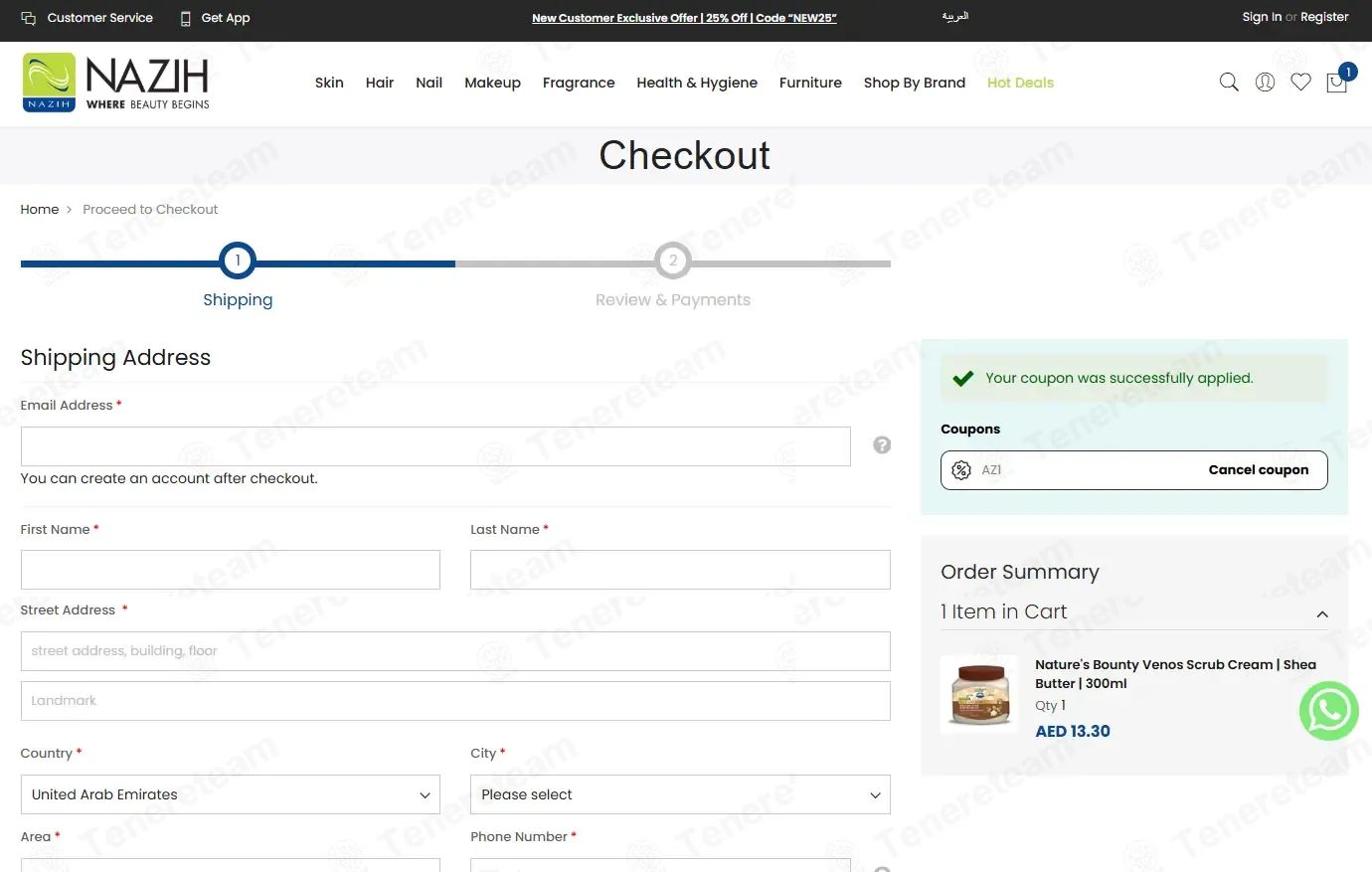 Nazih coupon code tested July 2026 – Coupons Scout