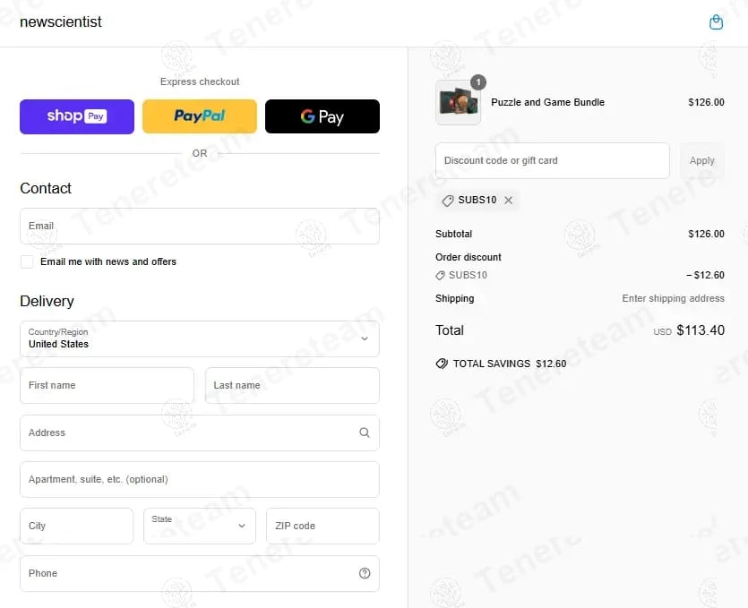 New Scientist coupon code tested July 2026 – Coupons Scout
