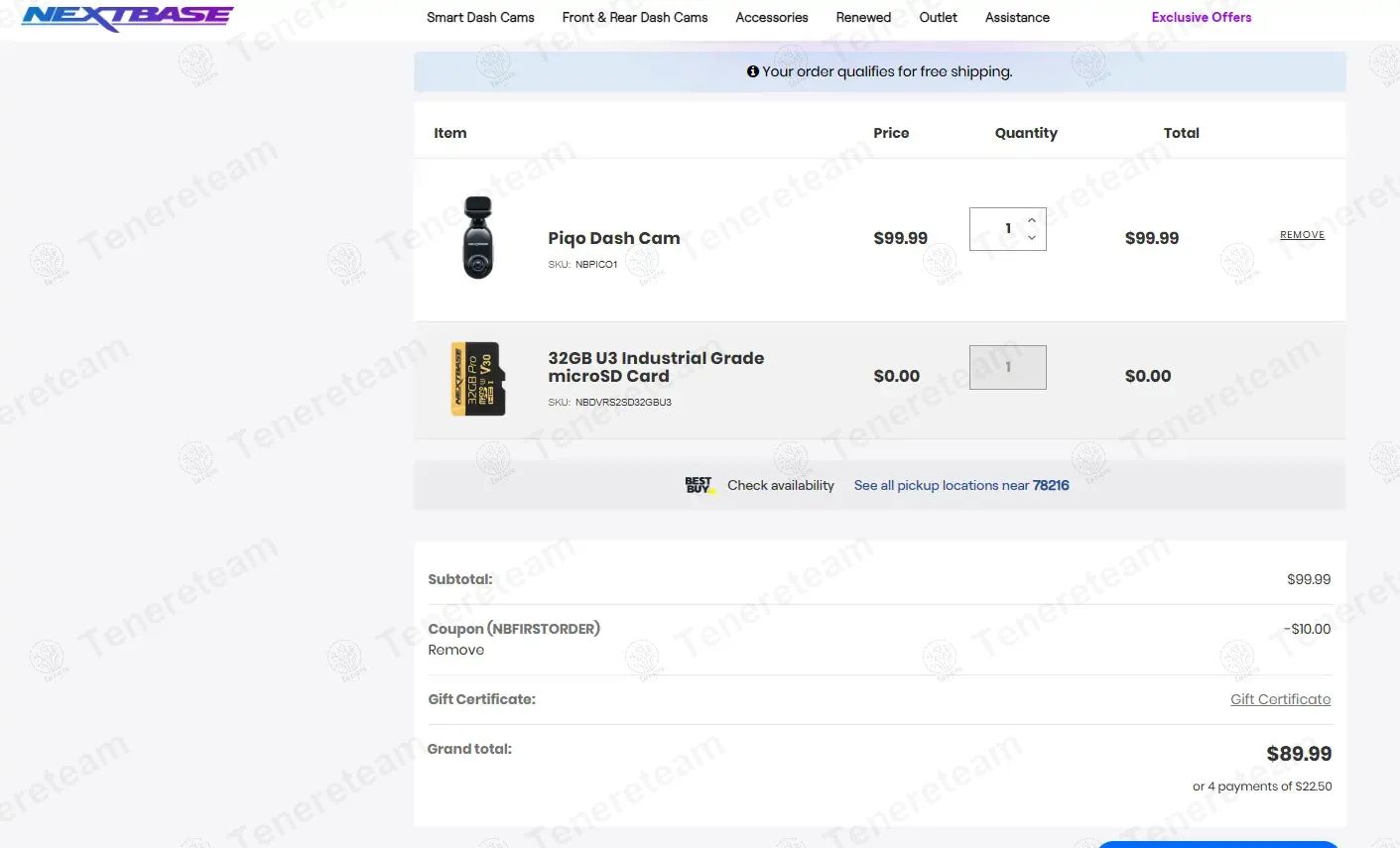 Nextbase coupon code tested July 2026 – Coupons Scout