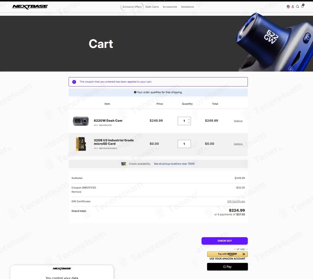 Nextbase coupon code tested July 2026 – Coupons Scout