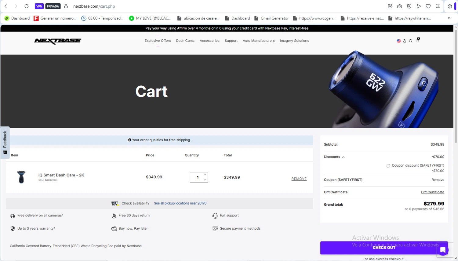 Nextbase coupon code tested July 2026 – Coupons Scout