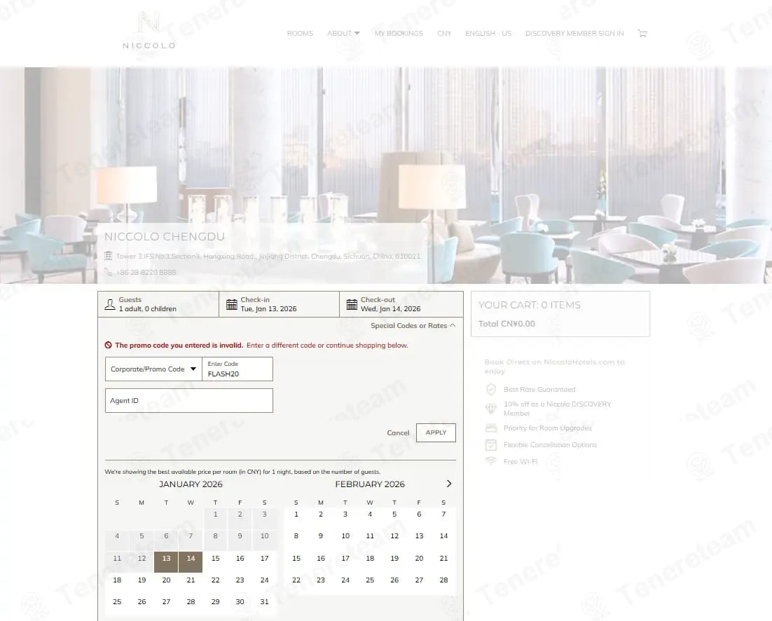 Niccolo Hotels coupon code tested July 2026 – Coupons Scout