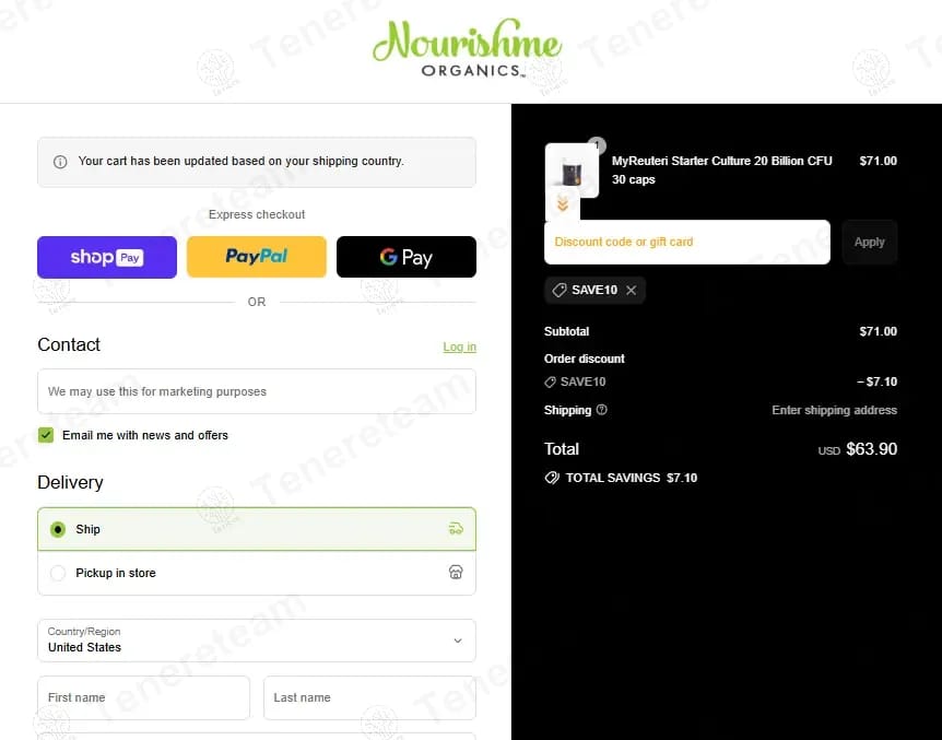 NourishmeOrganics coupon code tested July 2026 – Coupons Scout