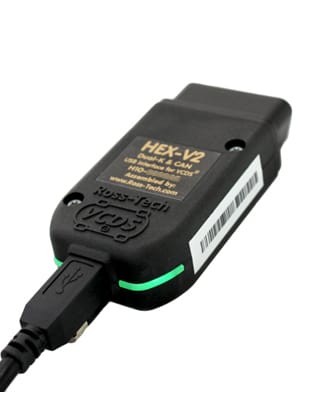 Ross-Tech VCDS HEX-V2 USB wired diagnostic interface cable for VW Audi professional coding