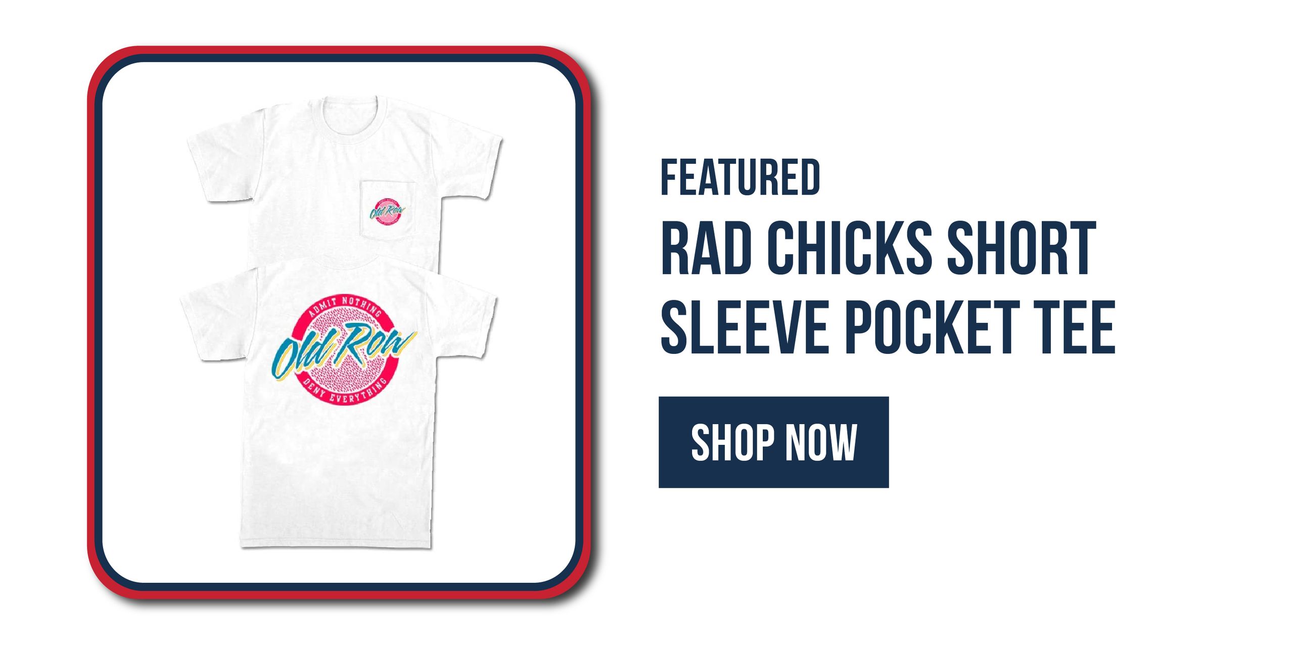 Old Row official product July 2026